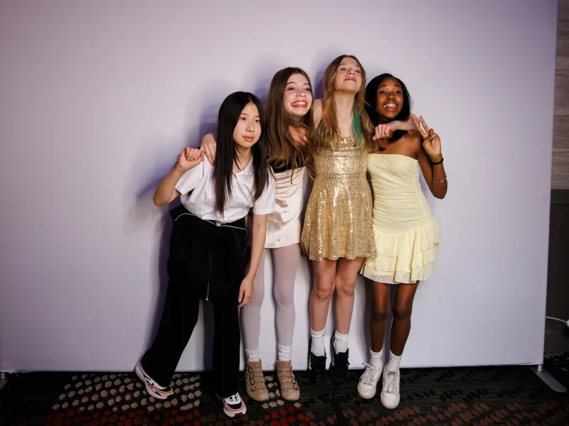 School photo booth event
