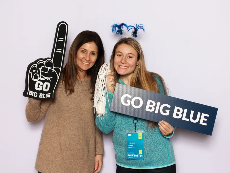 School photo booth event