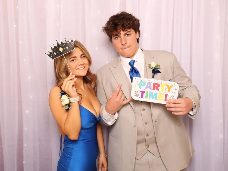School photo booth event