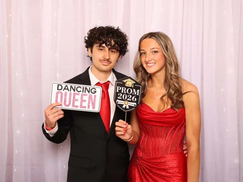 School photo booth event