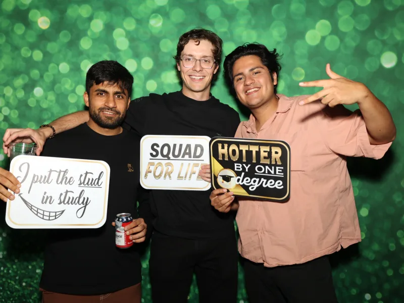 School photo booth event