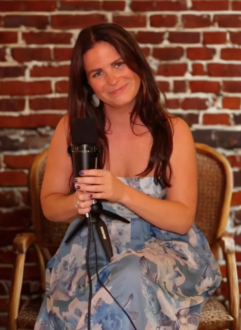Confessional Booth sleek recording setup with professional lighting