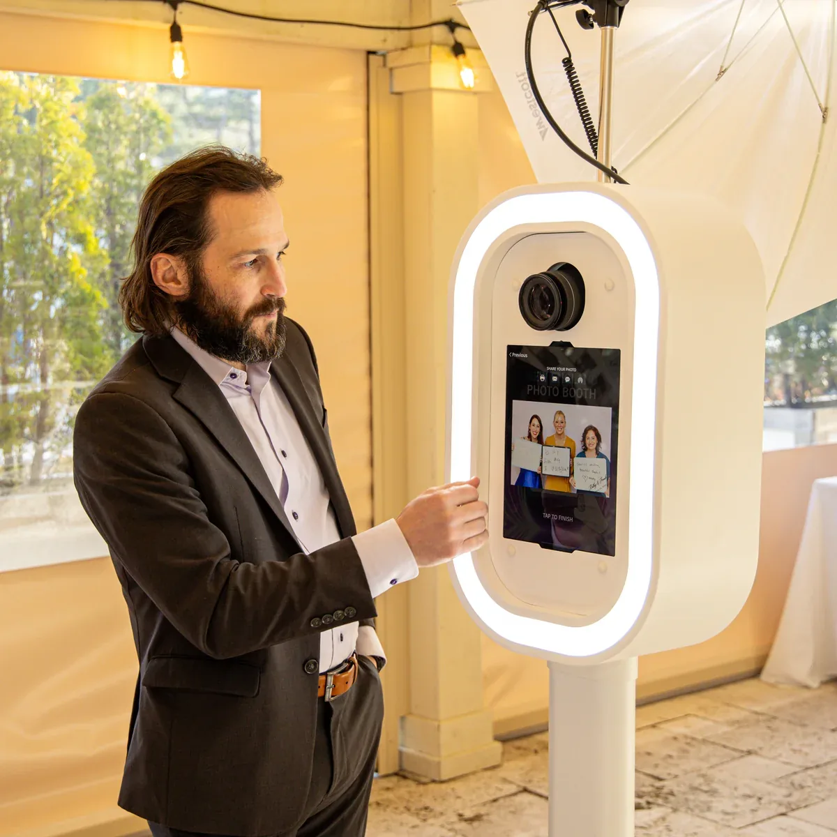 The LuxPod at a real event