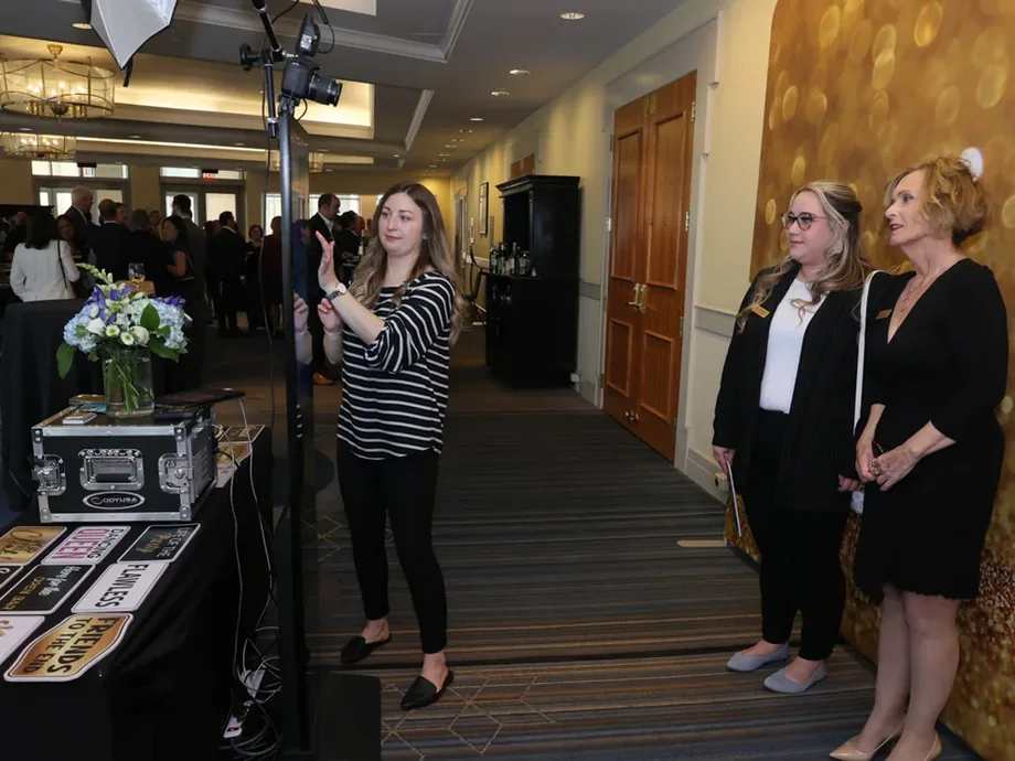 Open Air Photo Tower in action at a New England event